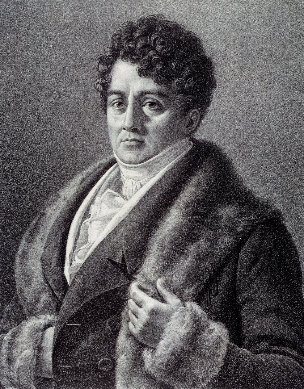 Retrato de François-Joseph Talma (1763-1826), actor francés de Pierre Roch Vigneron