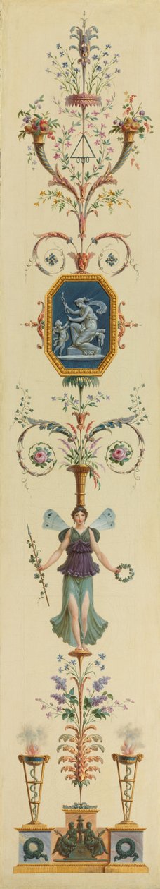 Panel decorativo, 1790s de Pierre Rousseau