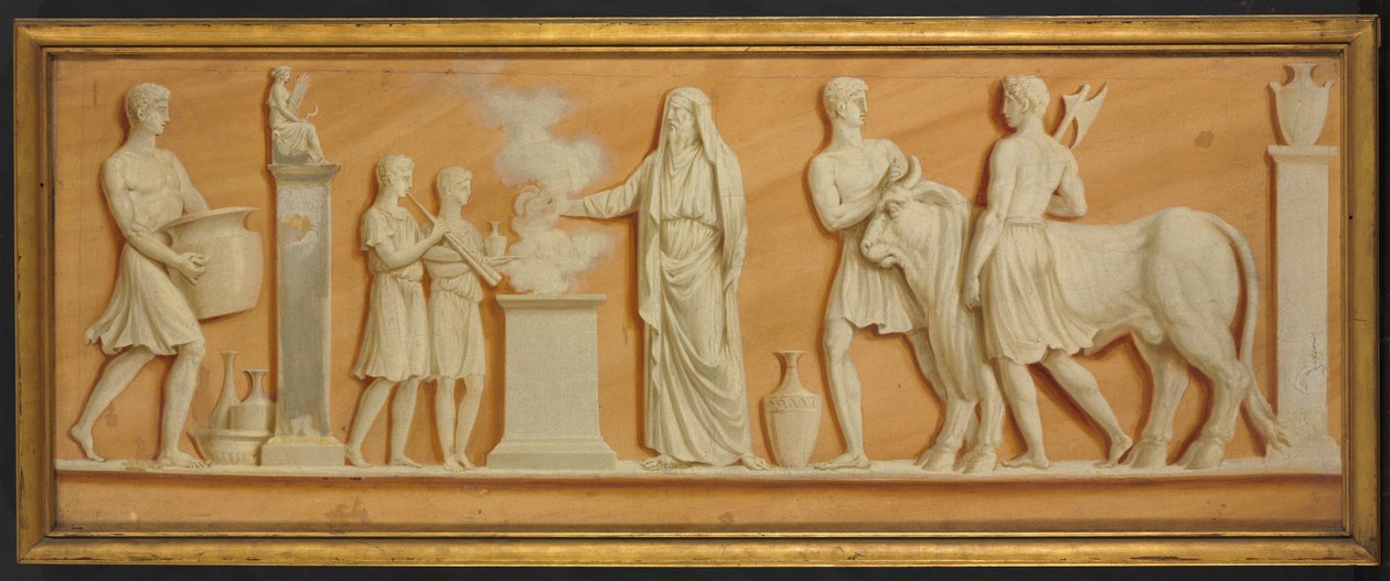 Pintura sobrepuerta y puertas de doble hoja de Pierre Rousseau