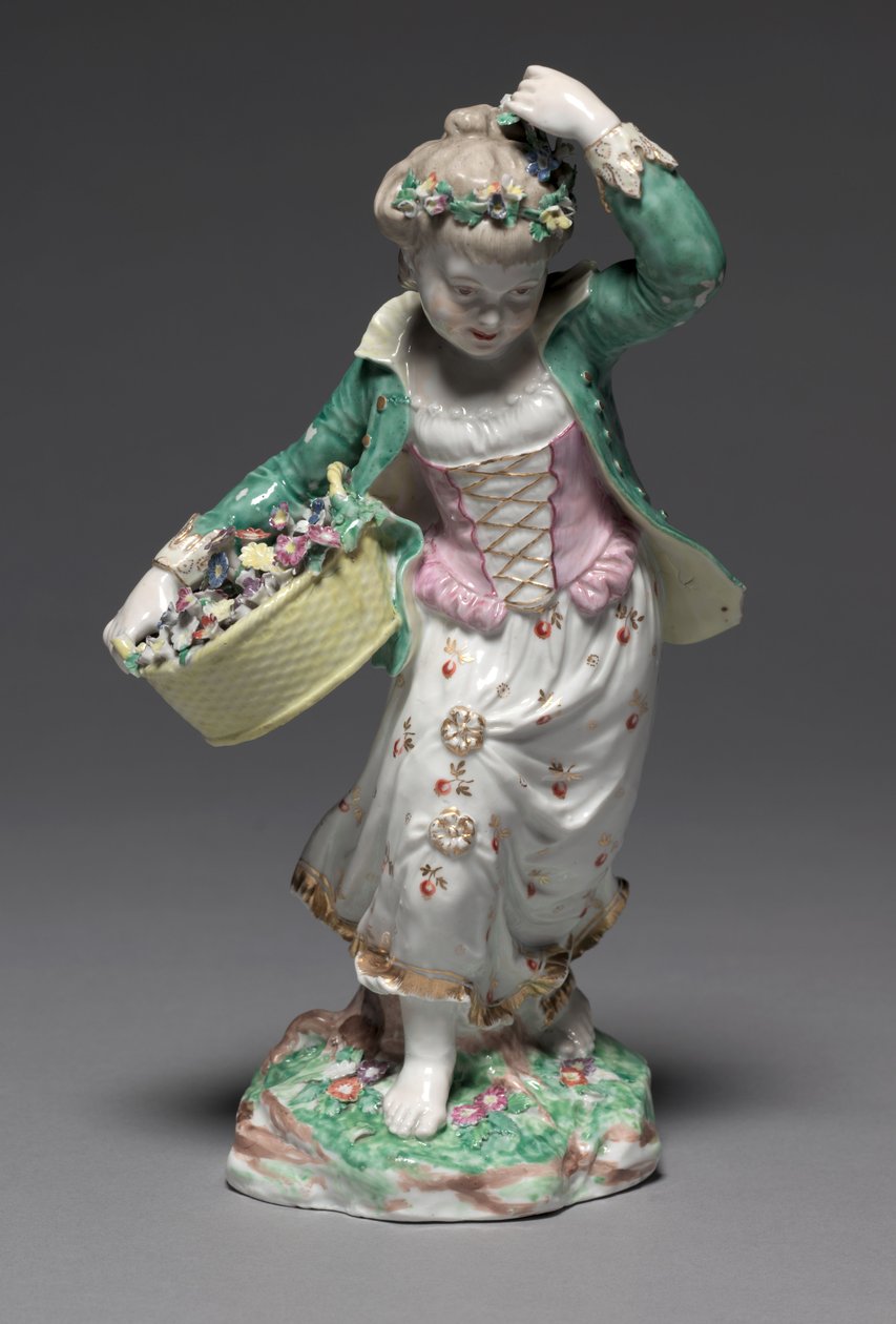 Otoño, fabricado por la Fábrica de Porcelana de Bristol, c.1775 de Pierre Stephan