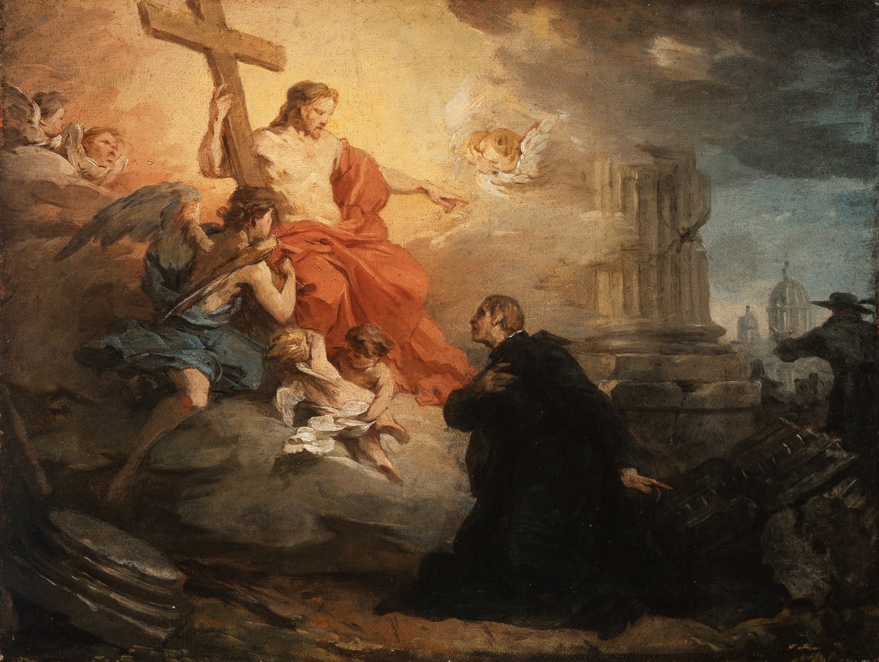 La visión de san Ignacio de Loyola de Pierre Subleyras