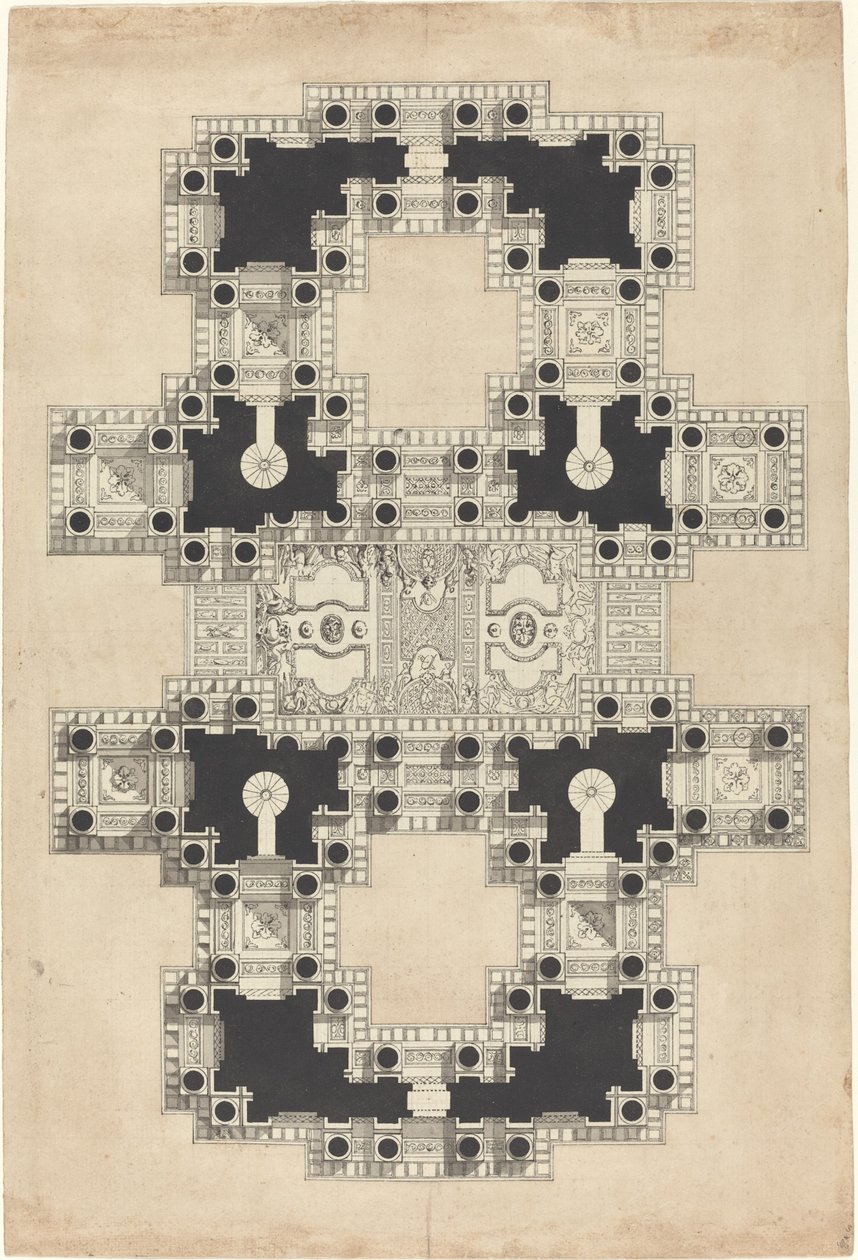 Plan para un Techo Decorado de Pierre Varin