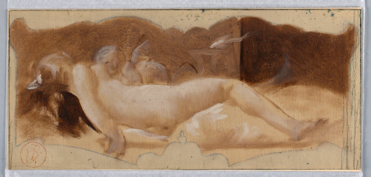 Dibujo de Pierre Victor Galland