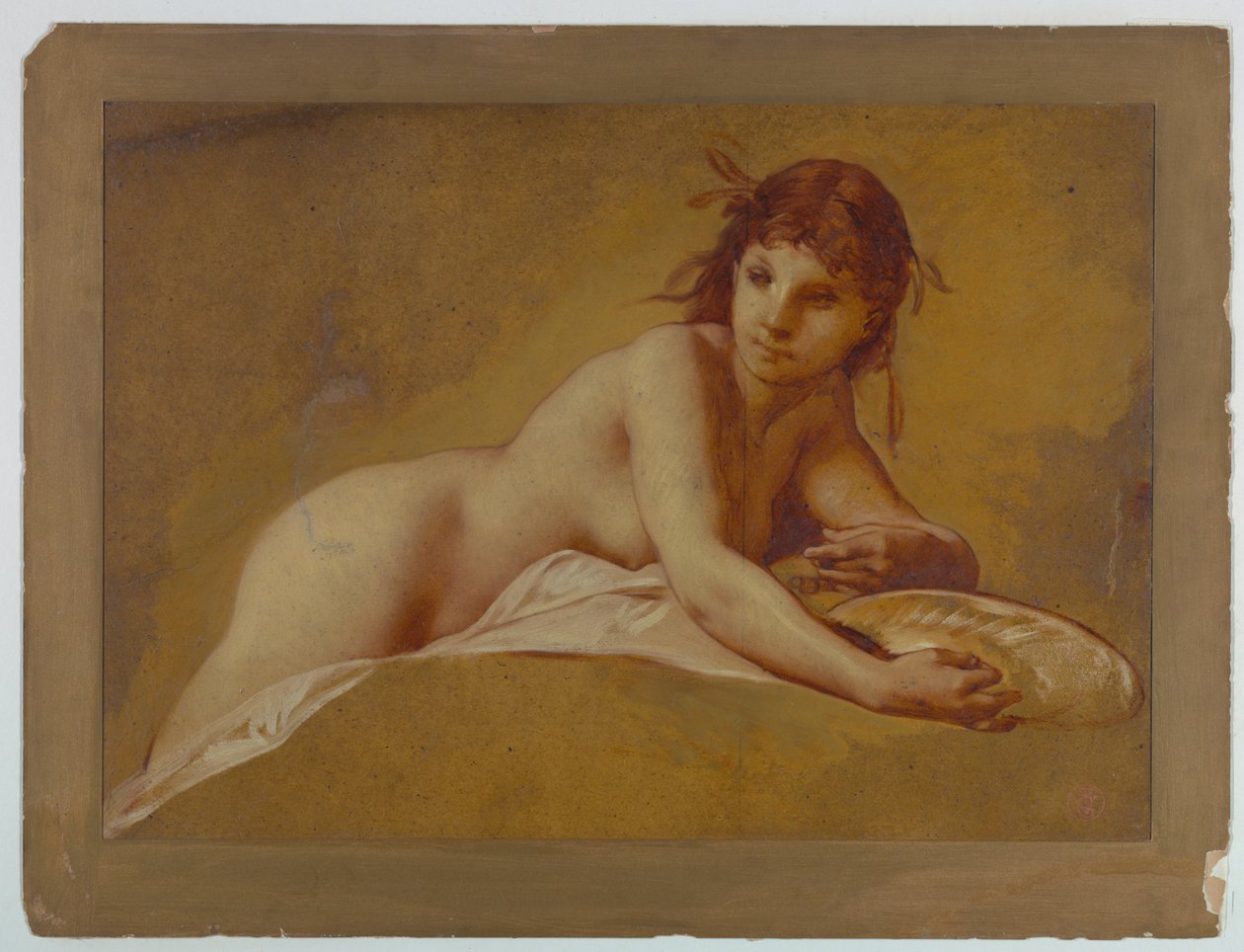Desnudo Reclinado de Pierre Victor Galland
