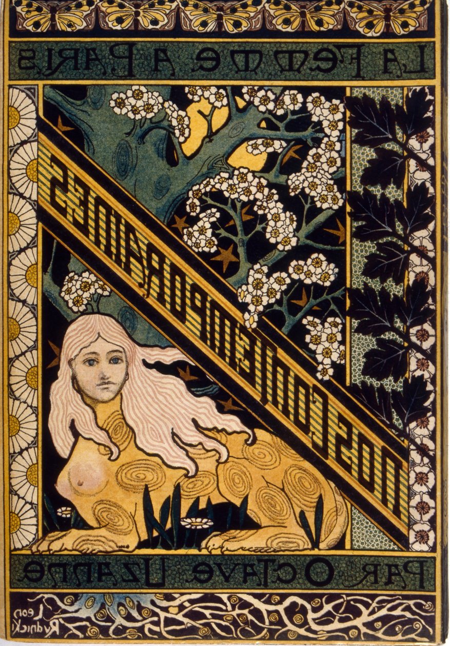 Ilustración para "La Femme a Paris" de Pierre Vidal