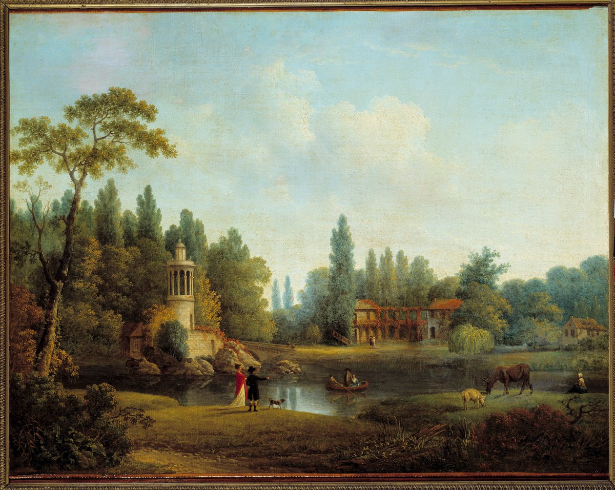 Le hameau du petit trianon en Versalles de Pierre Wallaert