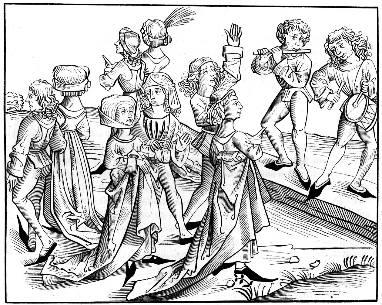 Baile de Nochebuena, 1493 de Pierre Wolgmuth
