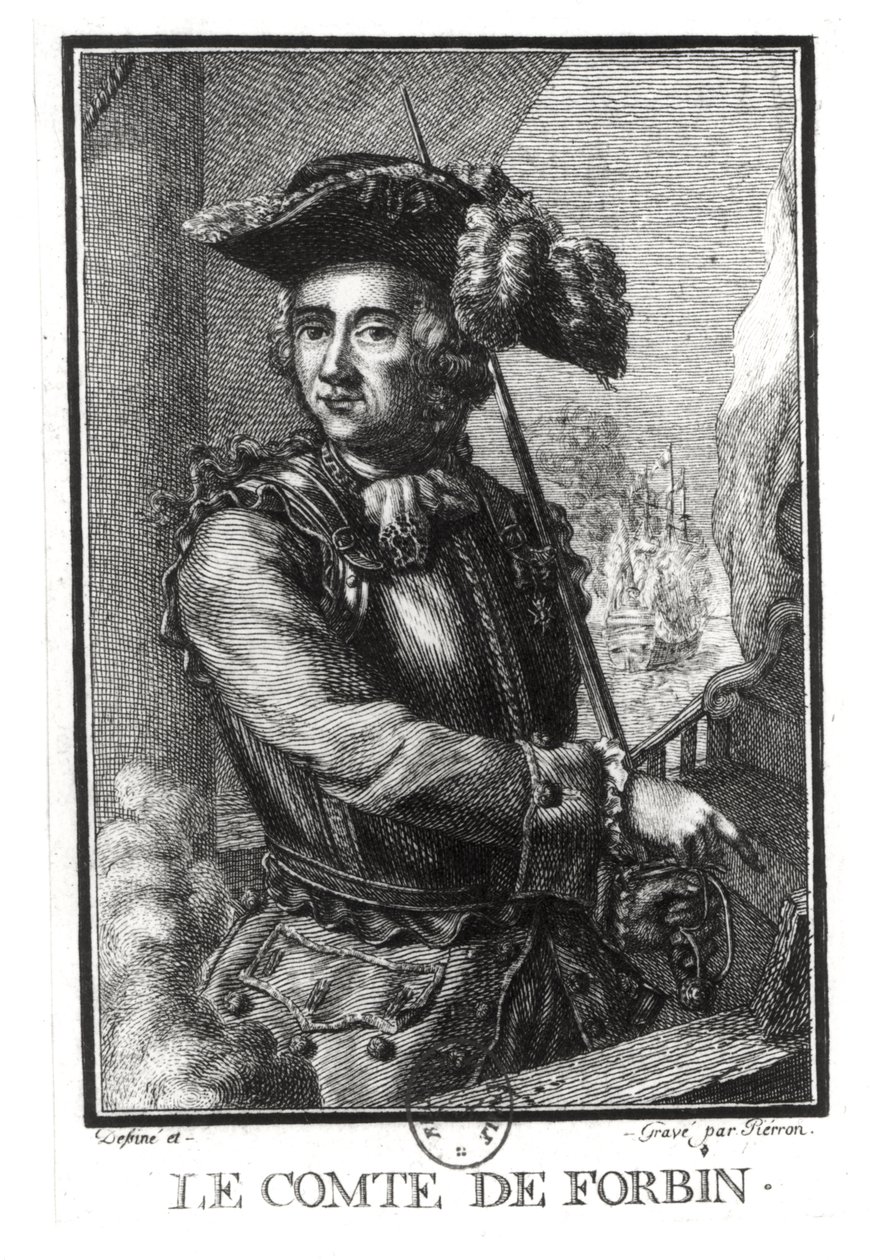 Conde Claude de Forbin (1656-1733) de Pierron