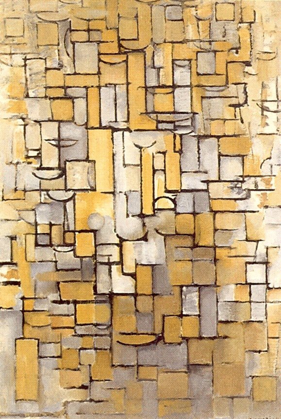 Composición XIV de Piet Mondrian