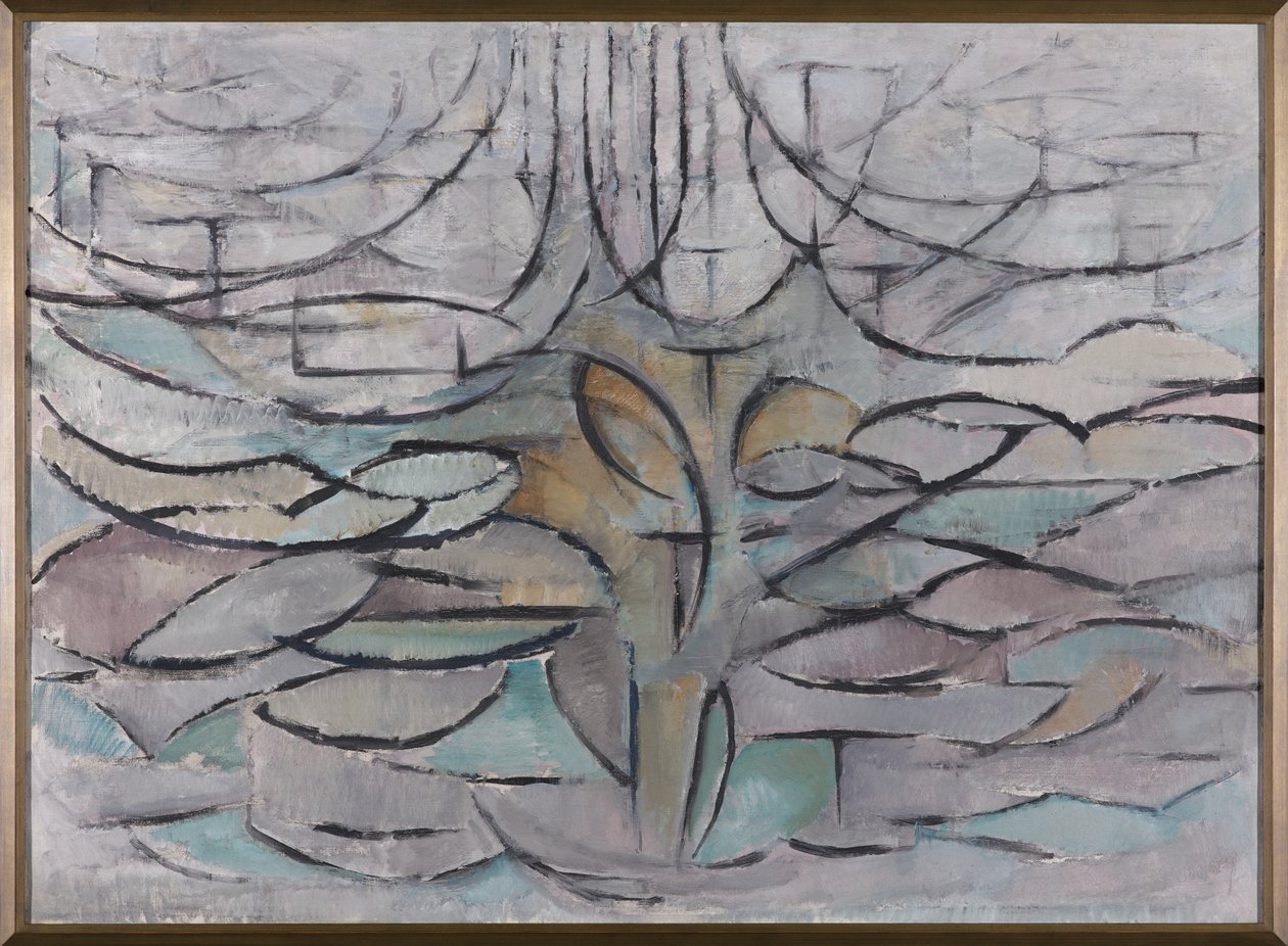 Manzano en flor, 1912 de Piet Mondrian