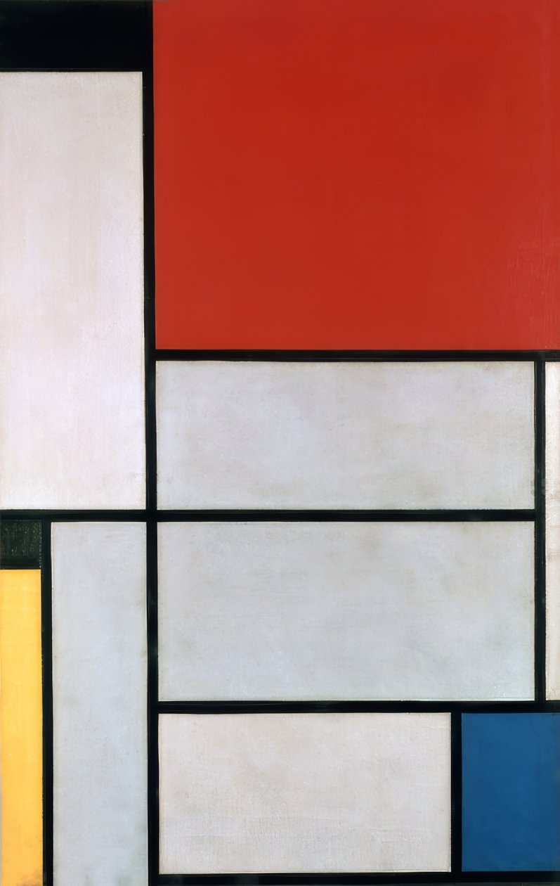 Cuadro I de Piet Mondrian