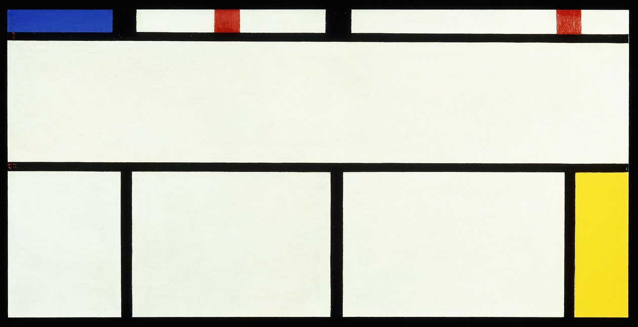 Composición de Piet Mondrian