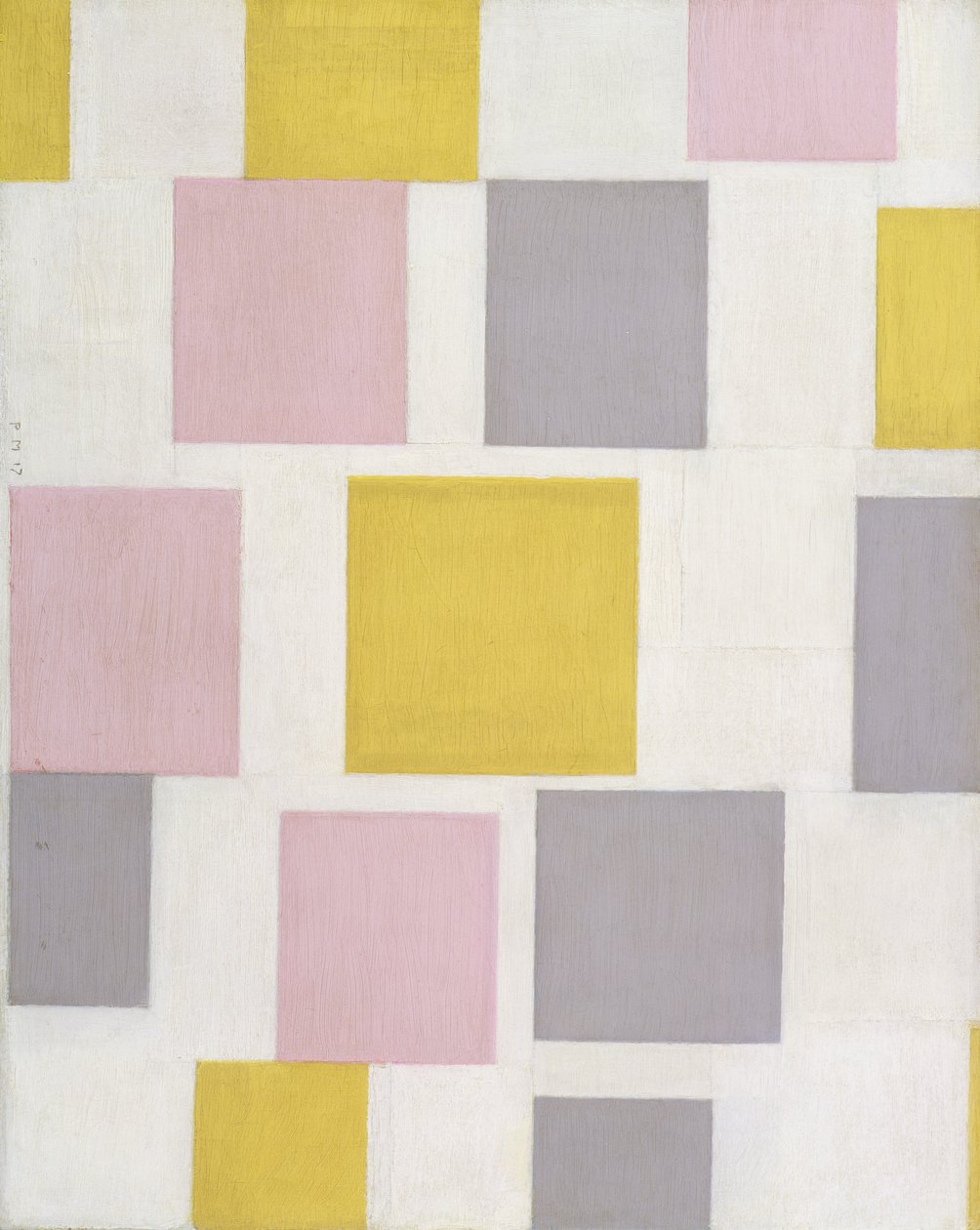 Composición con Planos de Color 5 de Piet Mondrian