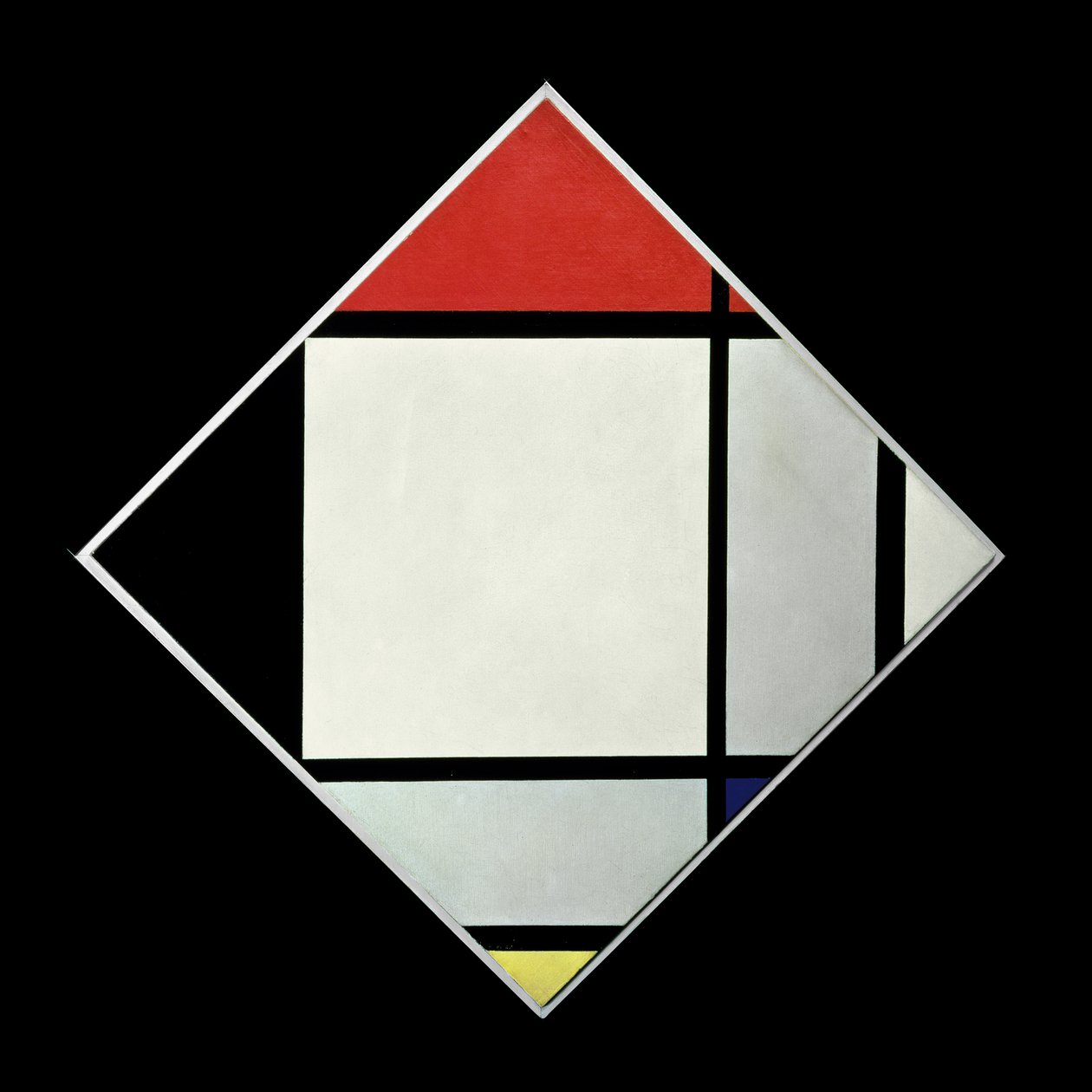 Pintura en rombo II de Piet Mondrian