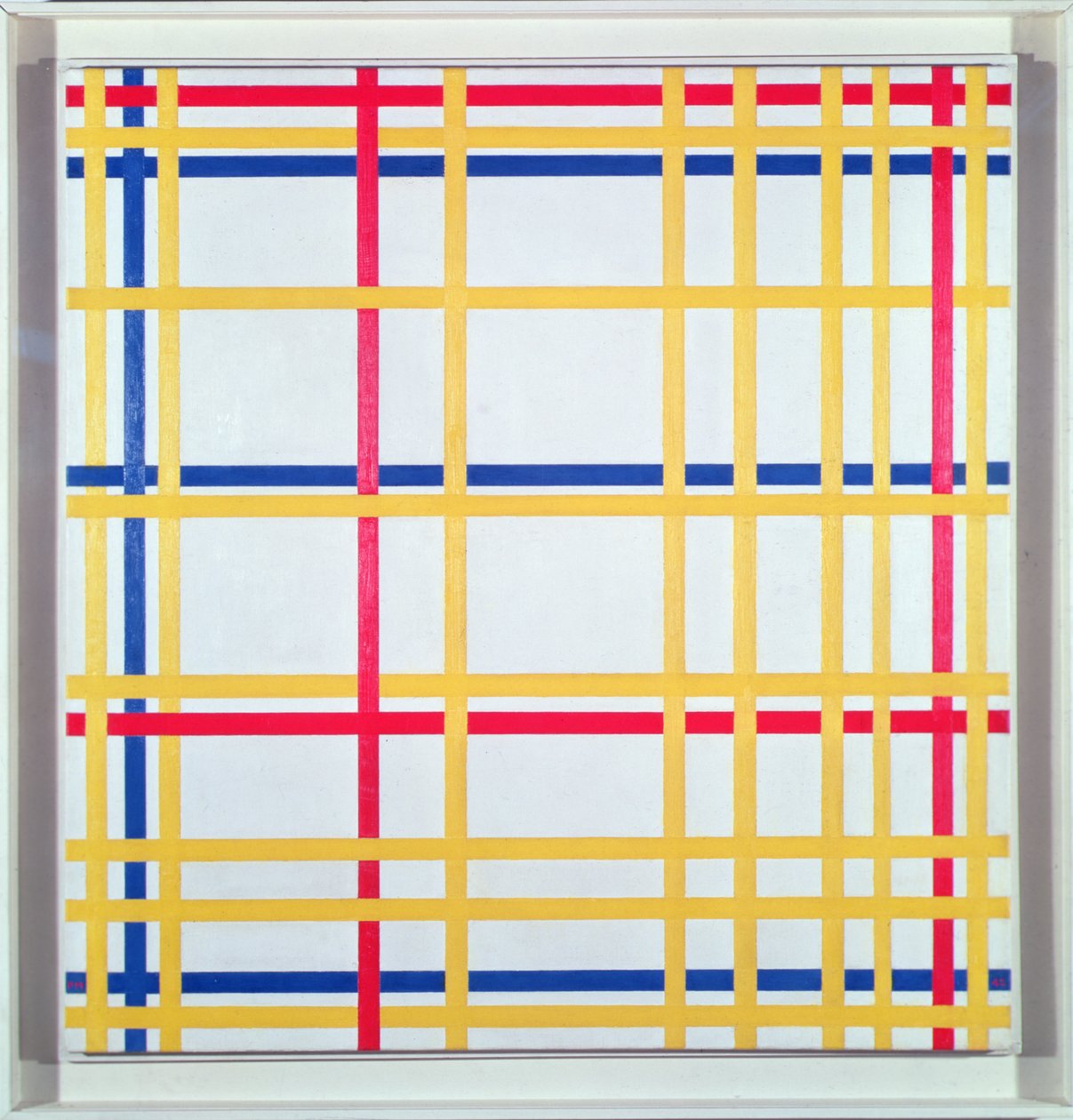 Nueva York I de Piet Mondrian