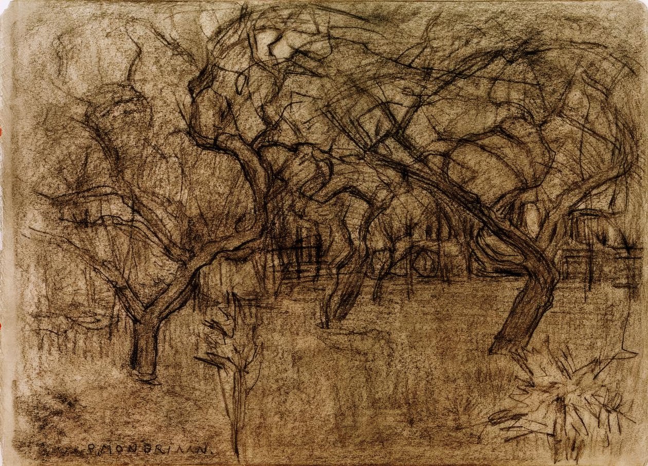 Huerto de Piet Mondrian
