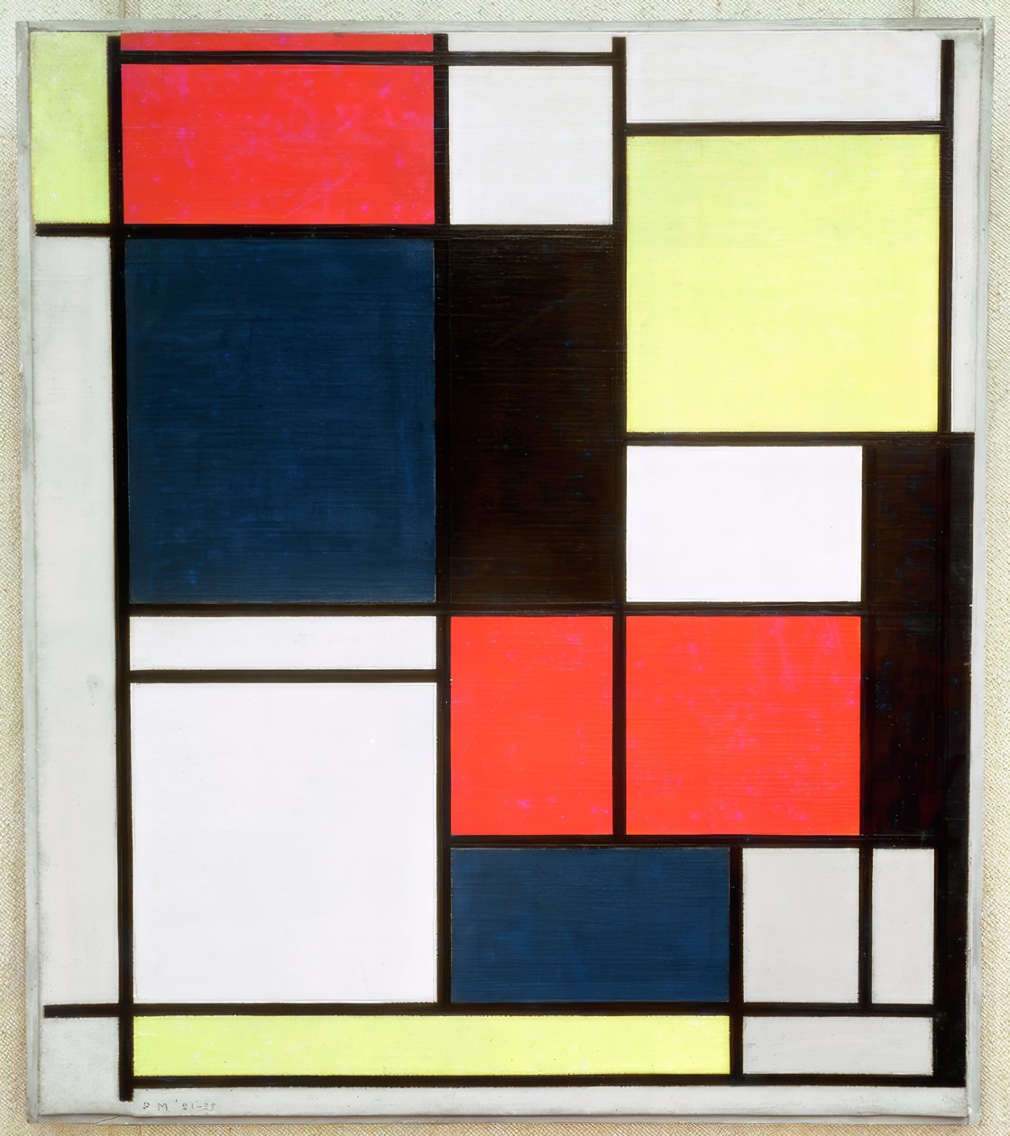 Cuadro II de Piet Mondrian