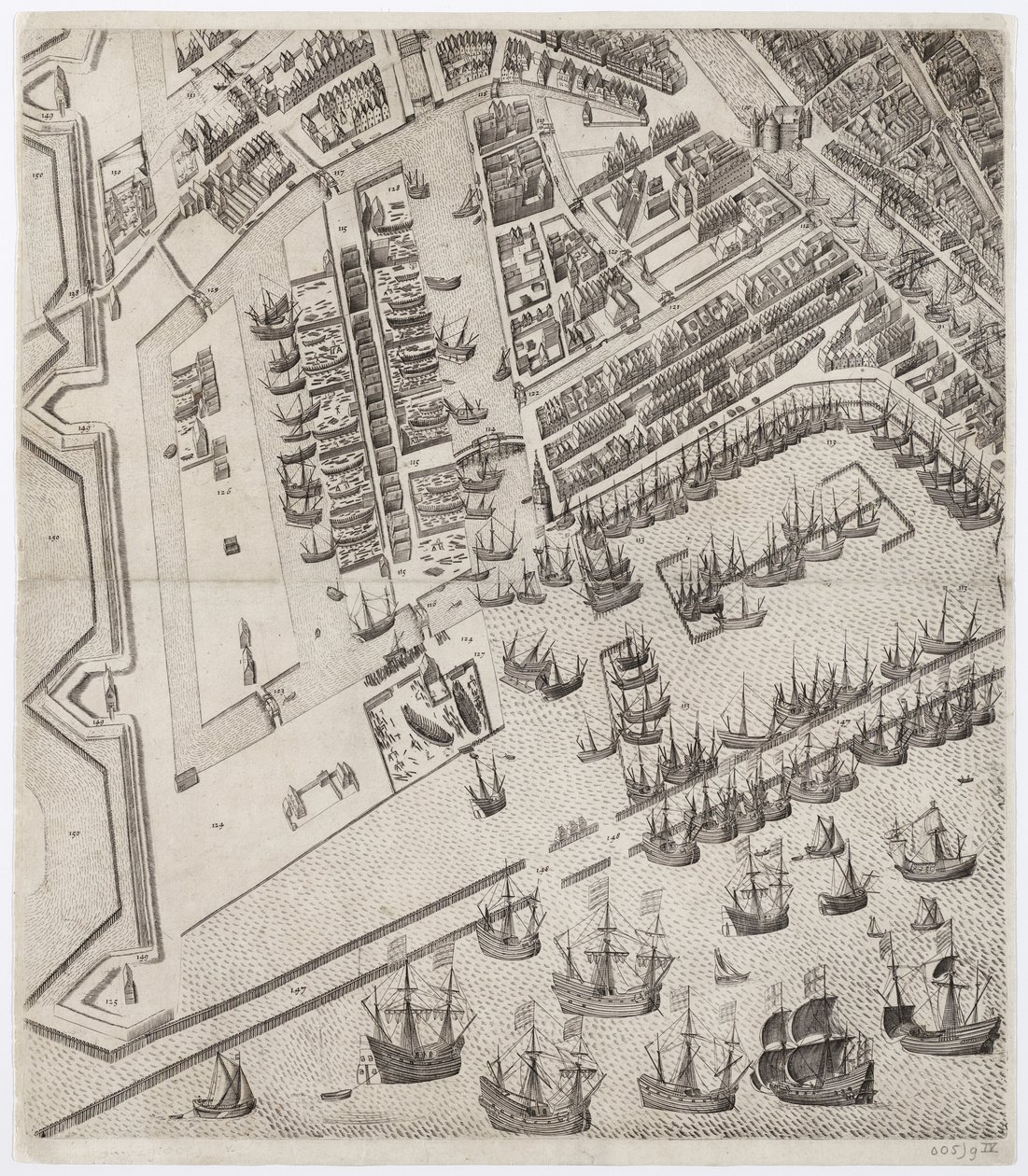 Amstelodamum urbs Hollandiae primaria emporium totius Europae celeberrimum de Pieter Bast
