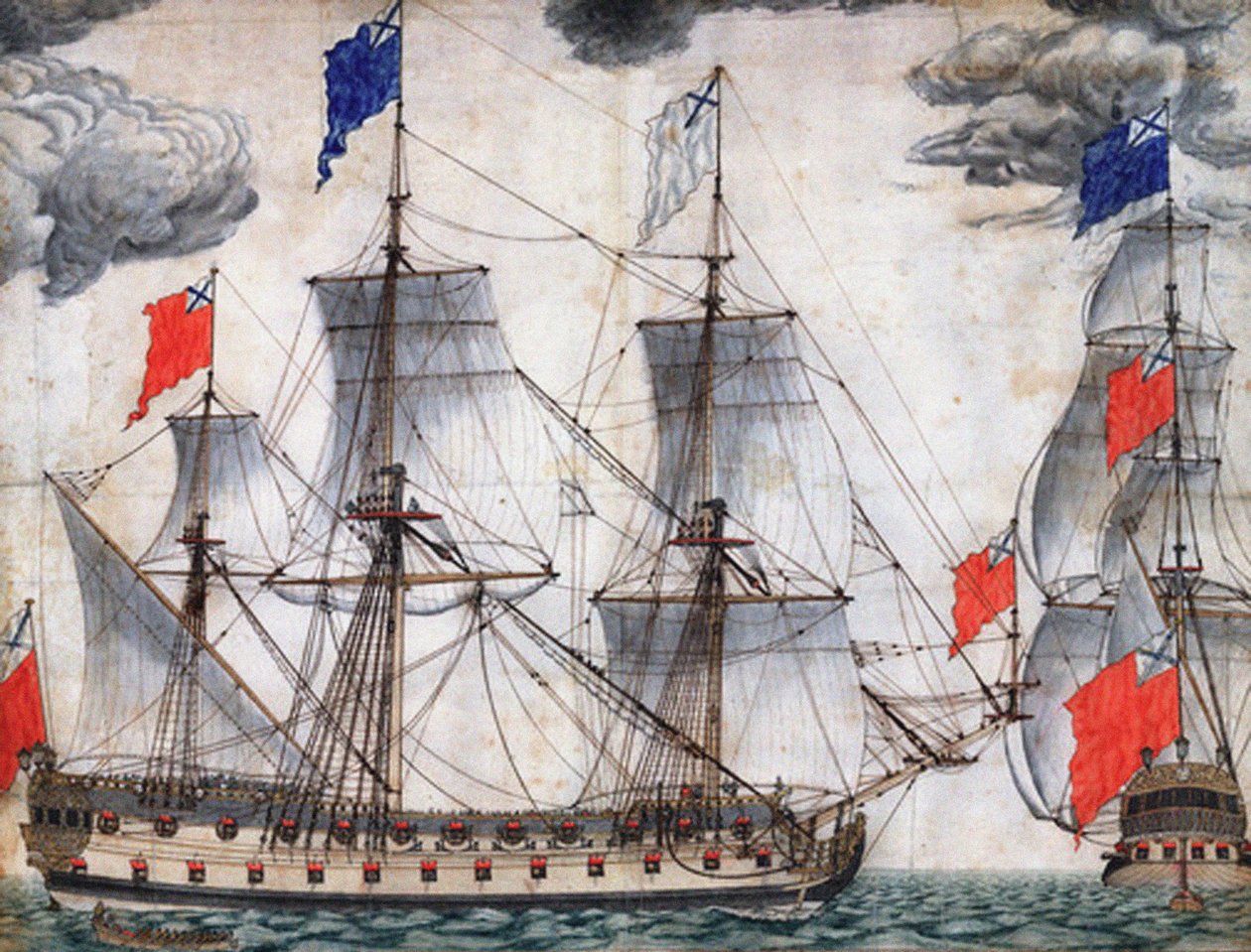 Goto Predestinatsia, 1700 de Pieter Bergman