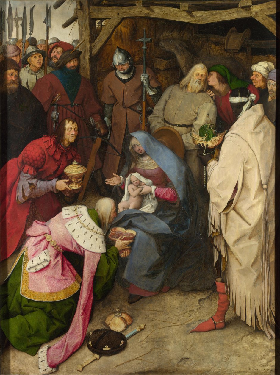 Adoración de los Magos de Pieter Bruegel the Elder