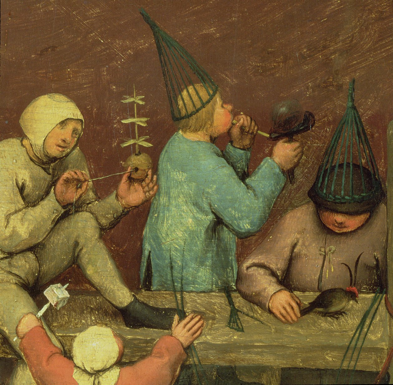 Juegos de niños: (detalle) de Pieter Bruegel the Elder