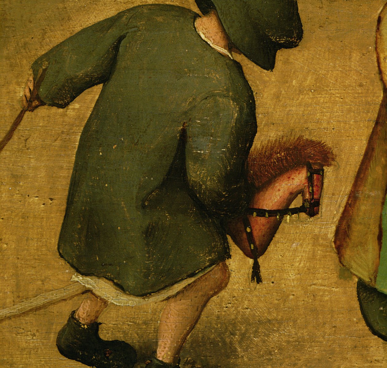 Juegos infantiles, (detalle) de Pieter Bruegel the Elder