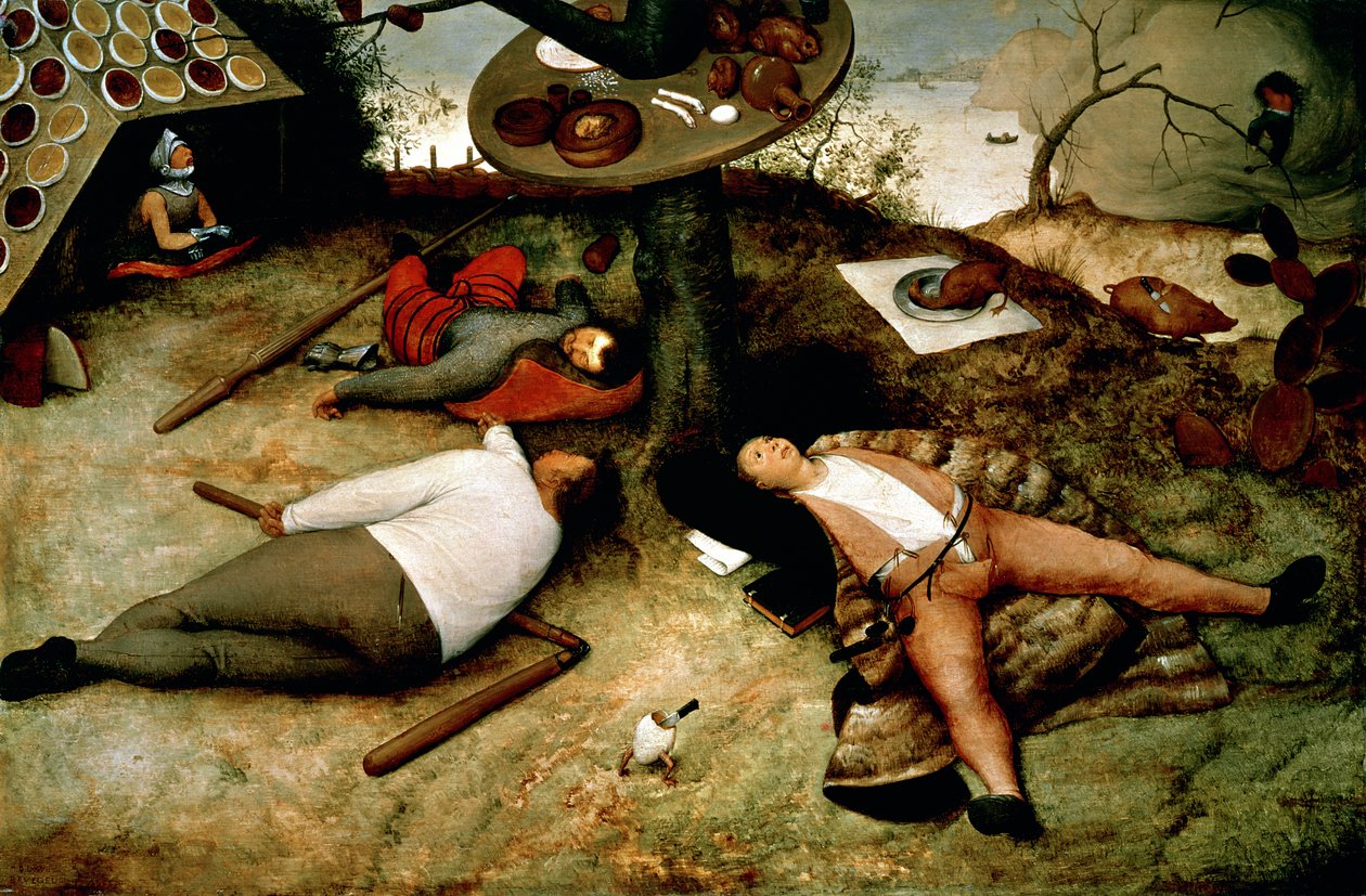 La tierra de Jauja, 1567 de Pieter Bruegel the Elder