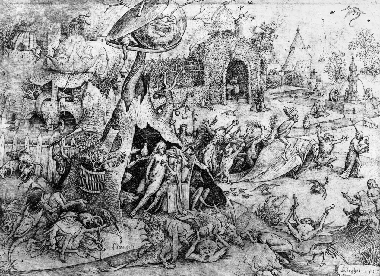 Lujo, 1557 de Pieter Bruegel the Elder
