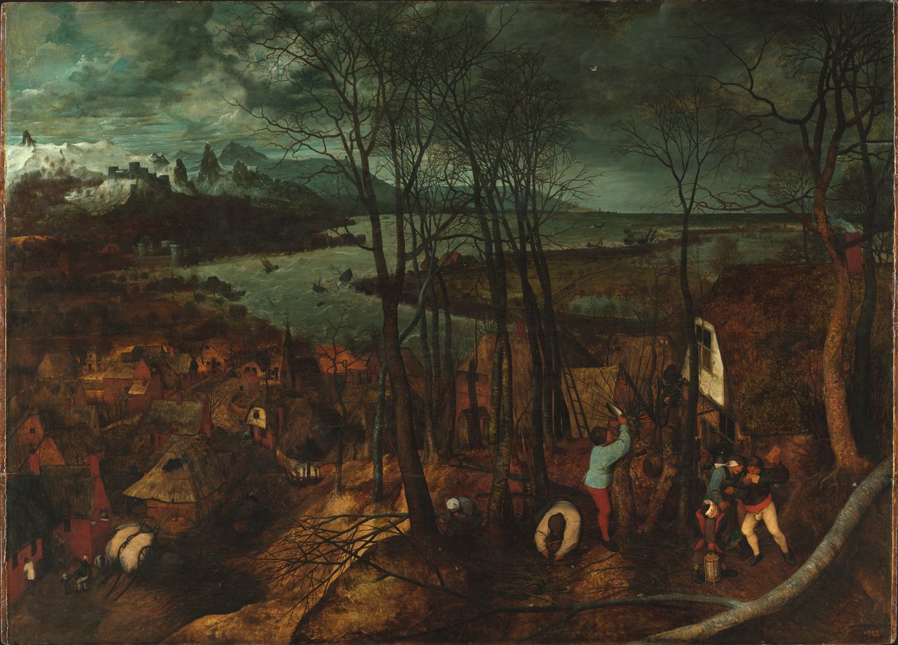 El Día Sombrío de Pieter Bruegel the Elder