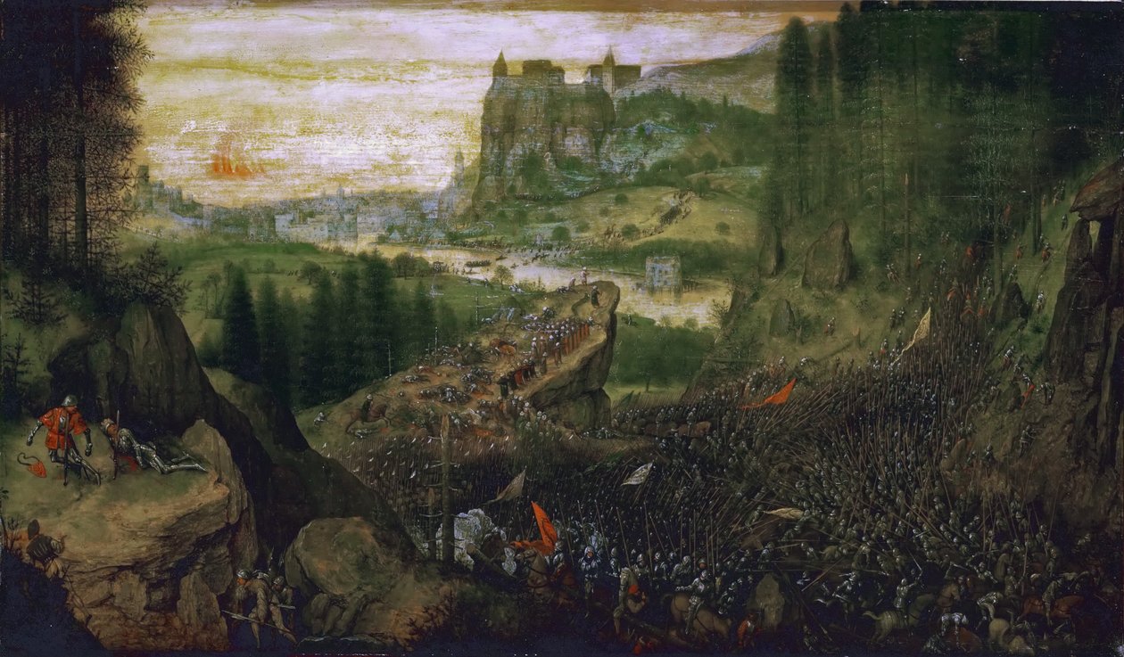 El suicidio de Saúl de Pieter Bruegel the Elder