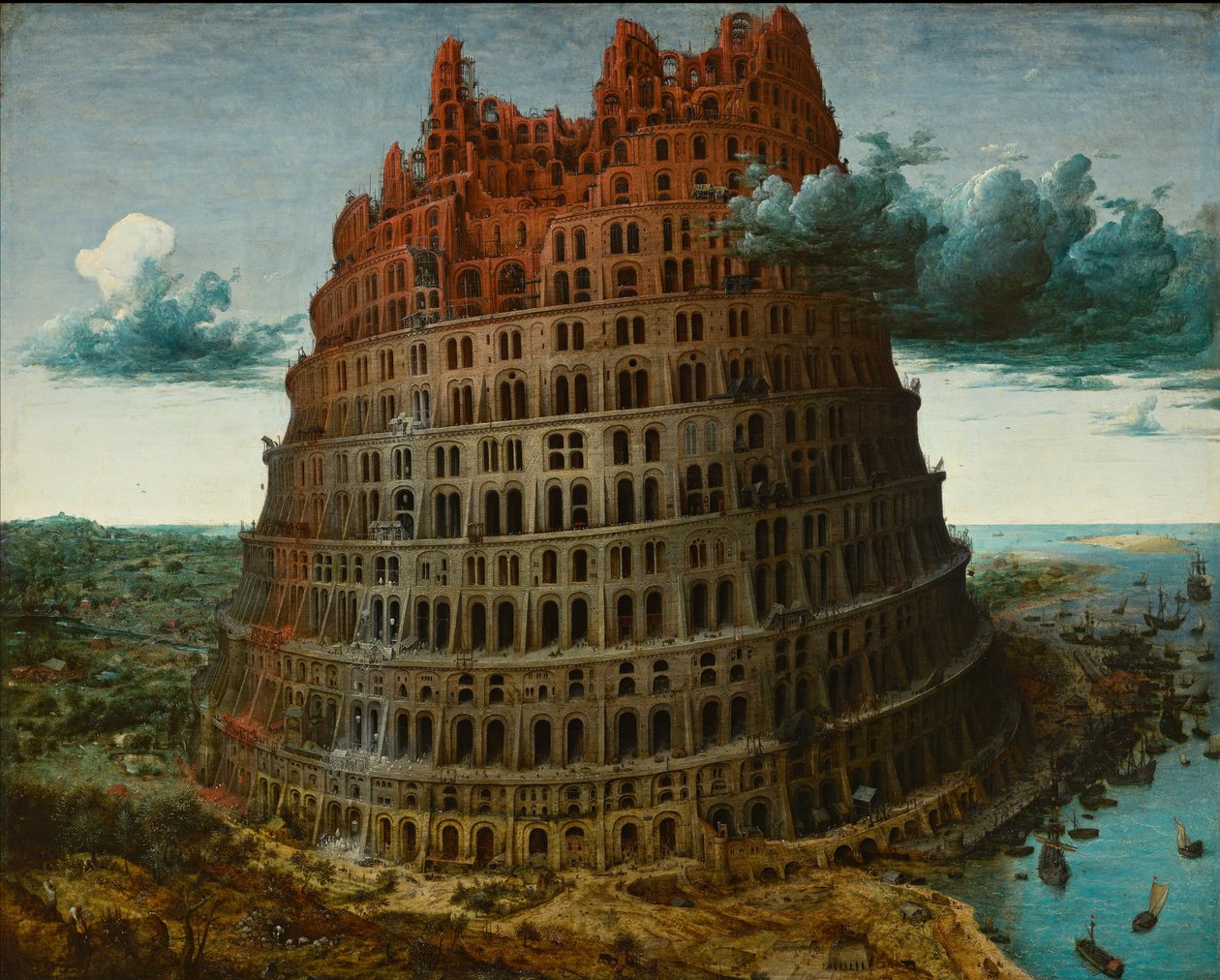 La torre de Babel de Pieter Bruegel the Elder