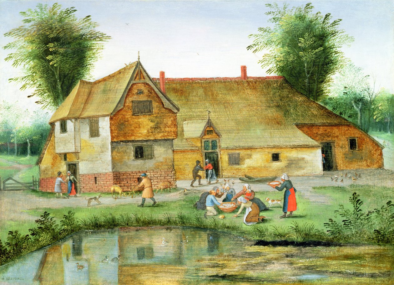 La comida del campesino de Pieter Brueghel the Younger