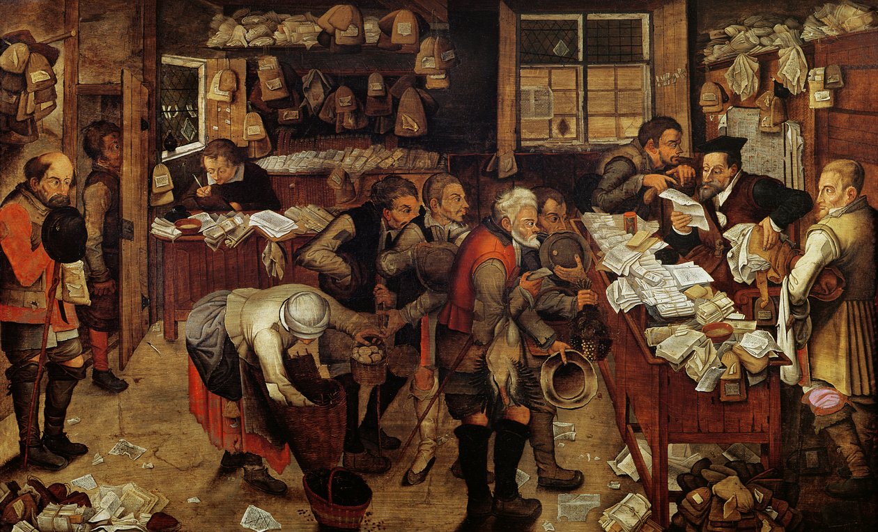 El abogado del pueblo, 1621 de Pieter Brueghel the Younger