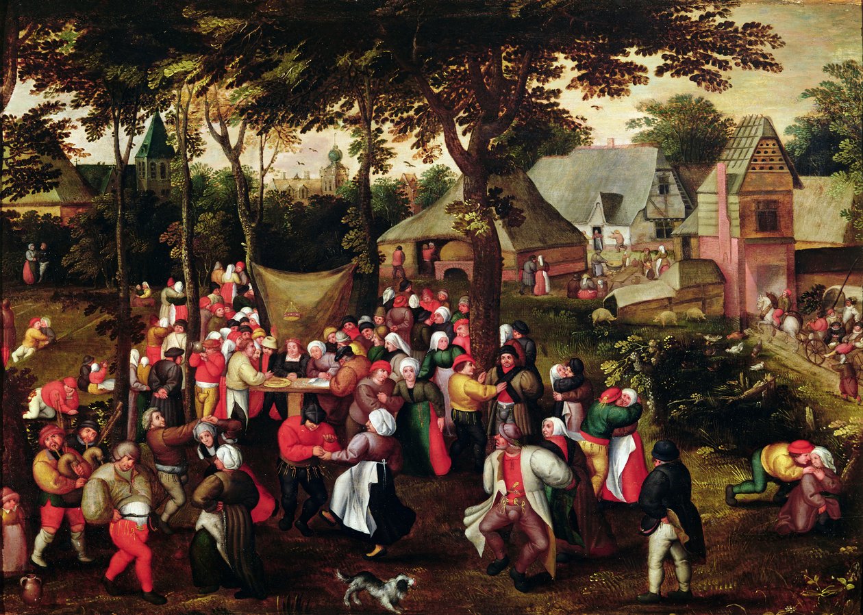 Banquete de Boda de Pieter Brueghel the Younger