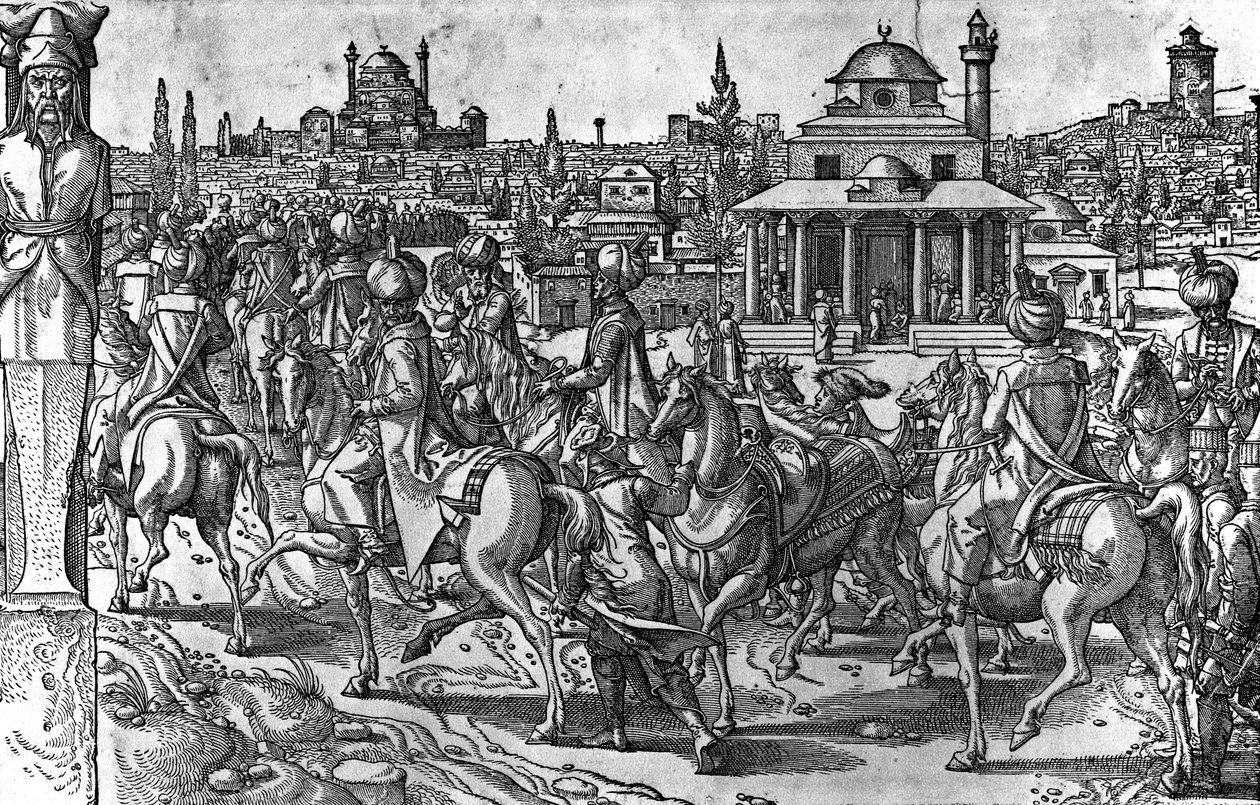Las costumbres y modales de los turcos, 1553 de Pieter Coecke van Aelst
