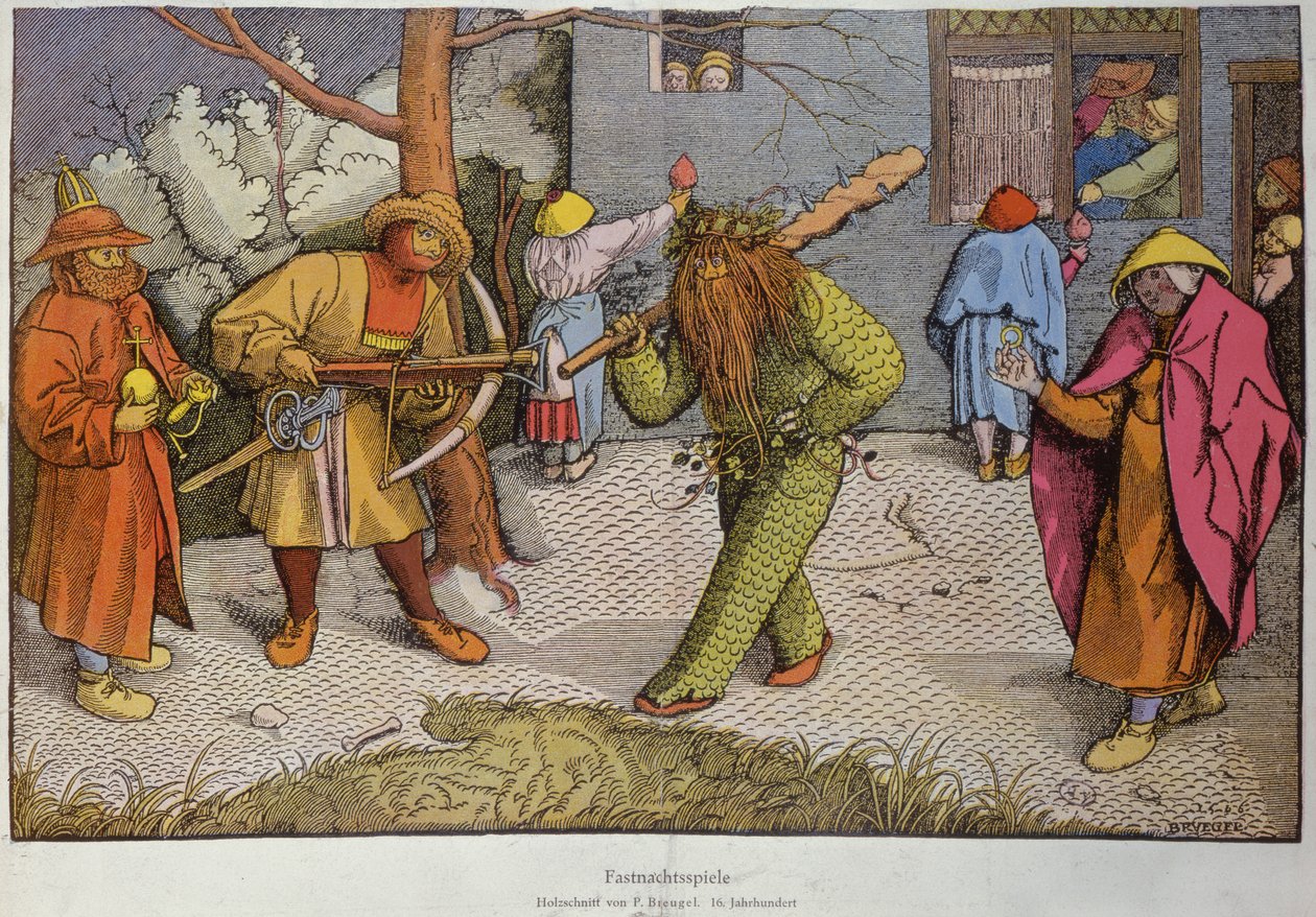 Fastnachtsspiele de Pieter III attr. to Brueghel