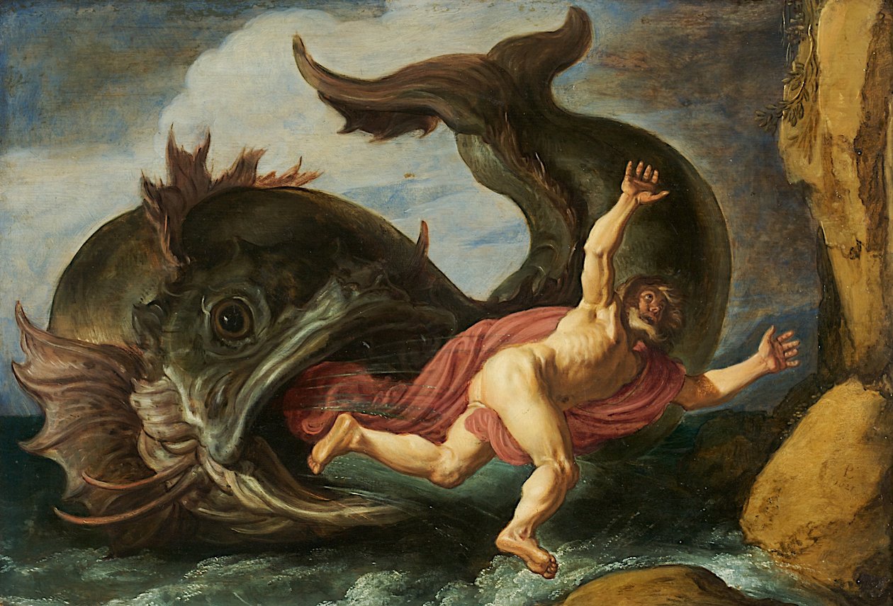 Jonás y la ballena de Pieter Lastman
