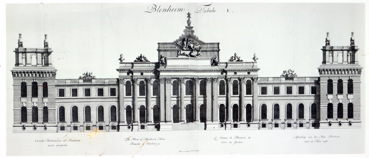Palacio de Blenheim de Pieter Stevens van Gunst