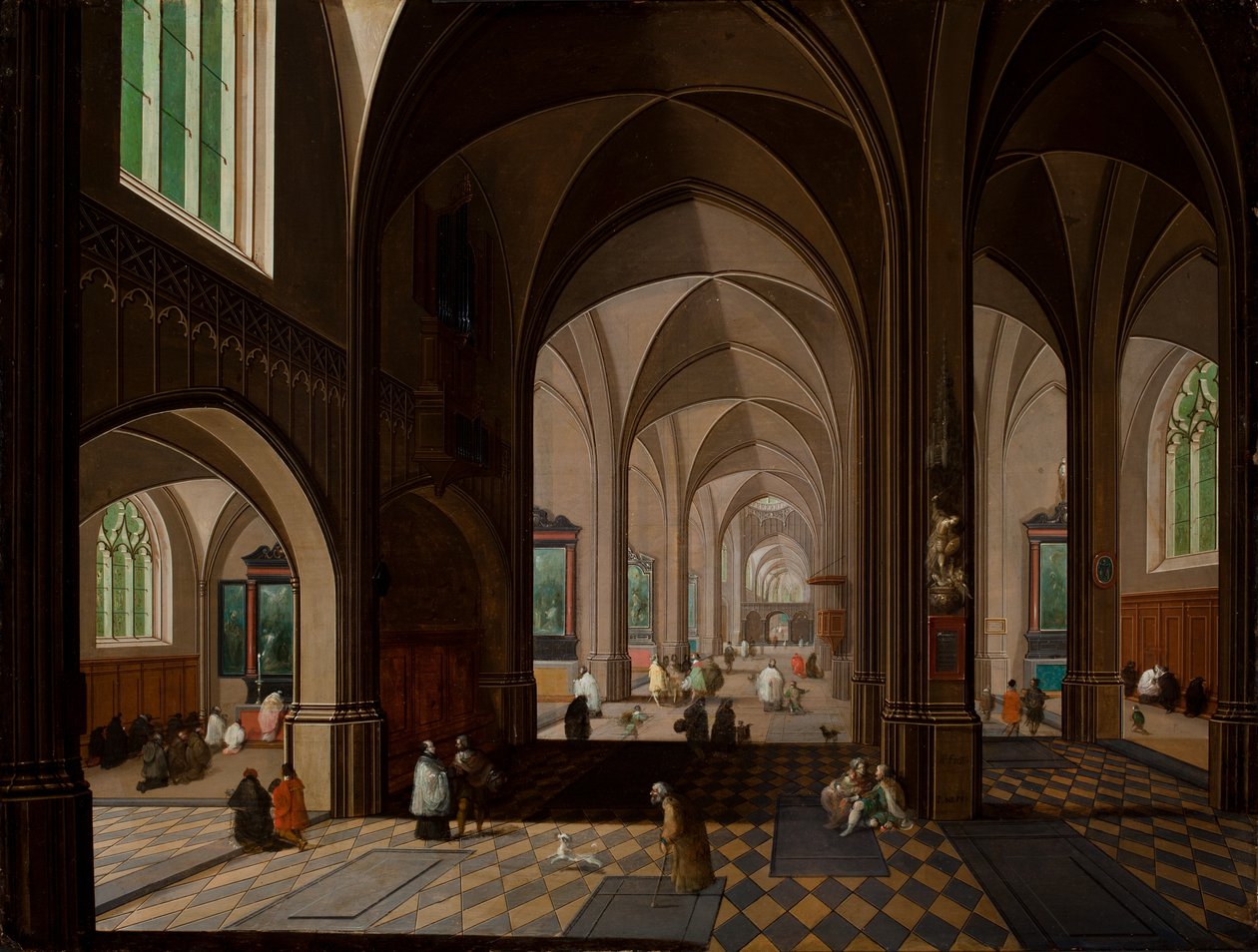 Interior de Iglesia de Pieter the Younger Neeffs