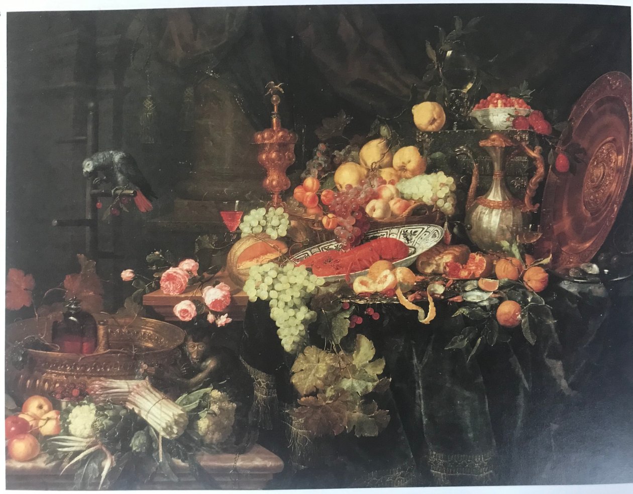 Naturaleza muerta - Squerryes Court de Pieter de Ring