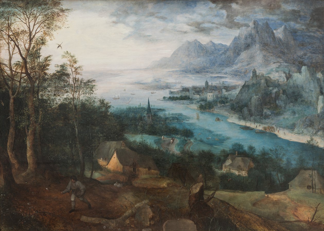 La parábola del sembrador de Pieter Bruegel the Elder