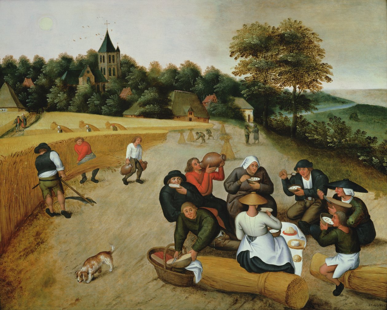 Verano de Pieter Brueghel the Younger