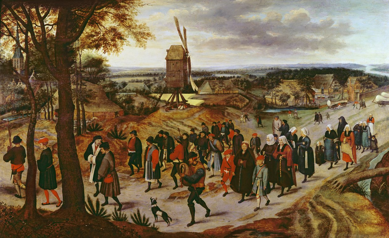 La Procesión de la Boda de Pieter Brueghel the Younger