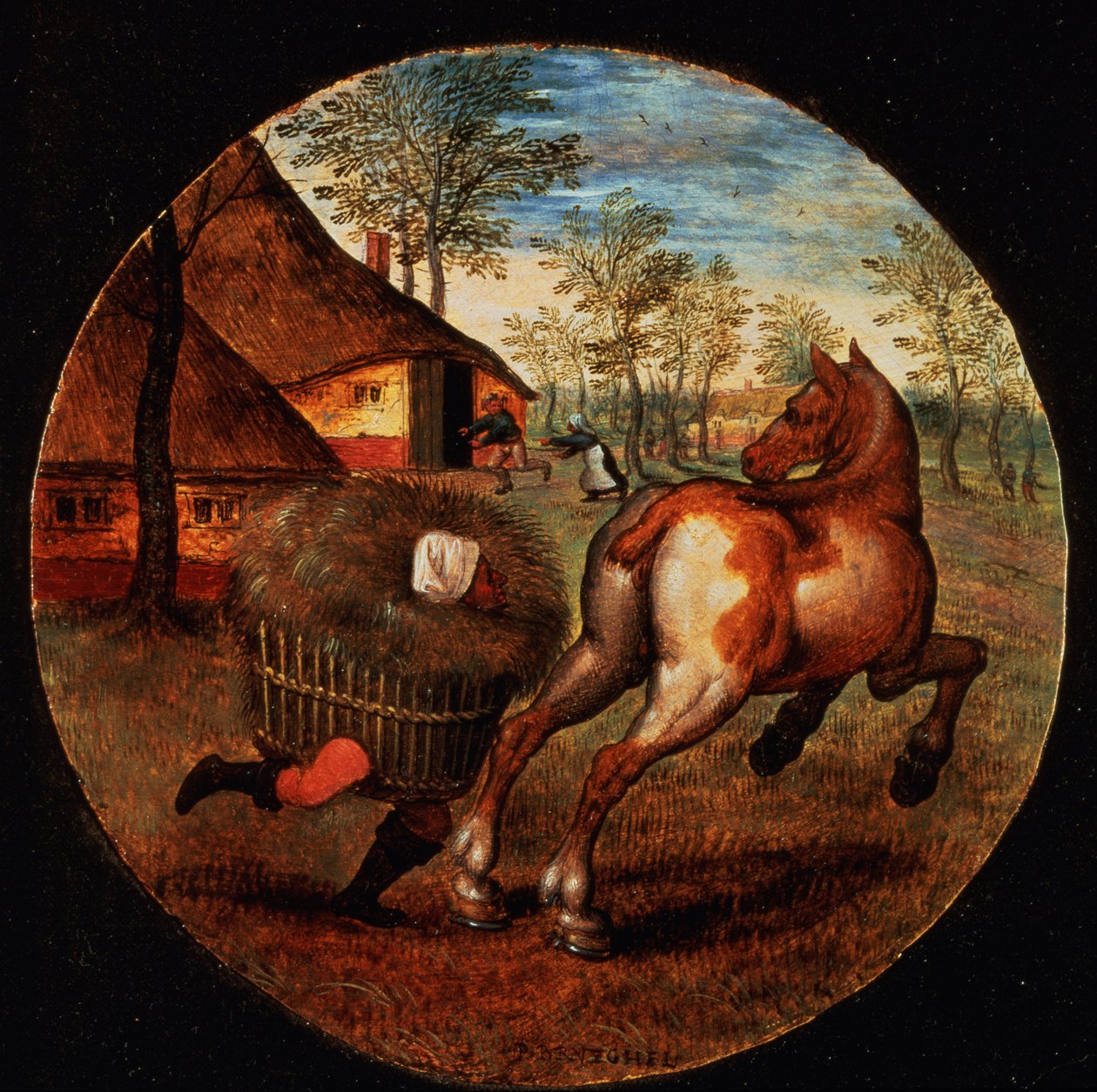 El Mundo al Revés de Pieter Brueghel the Younger