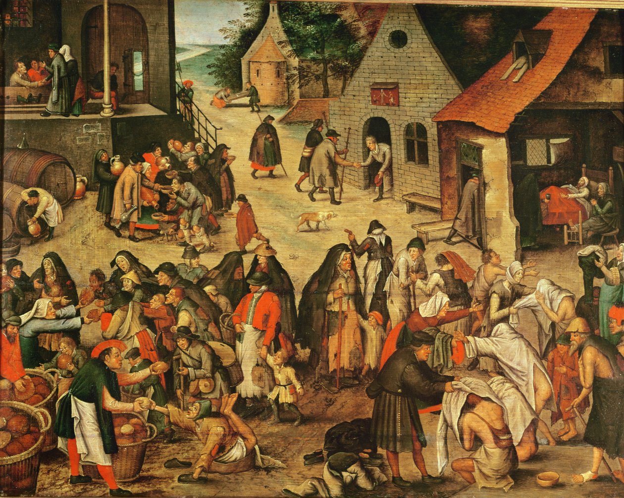 Obras de Misericordia de Pieter Brueghel the Younger