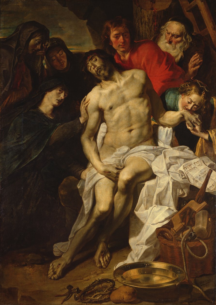 La Deposición, después de 1631 de Pieter van Mol
