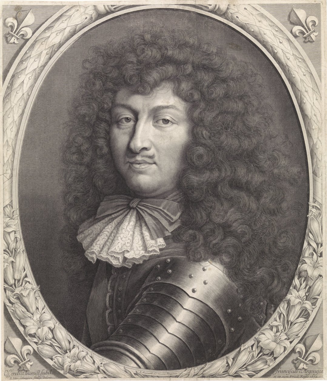 Retrato de Luis XIV de Francia de Pieter van Schuppen