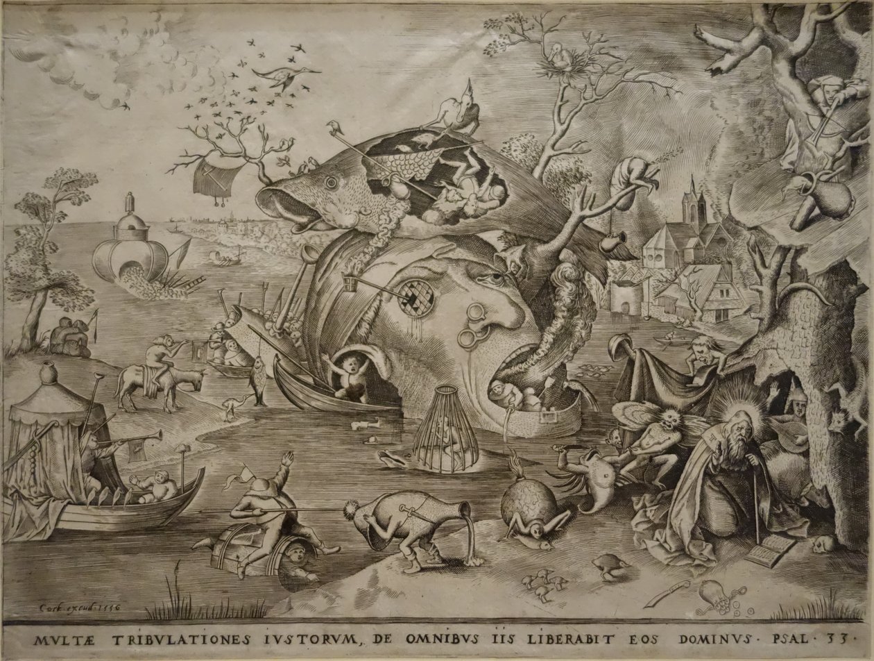 La tentación de San Antonio de Pieter van der Heyden