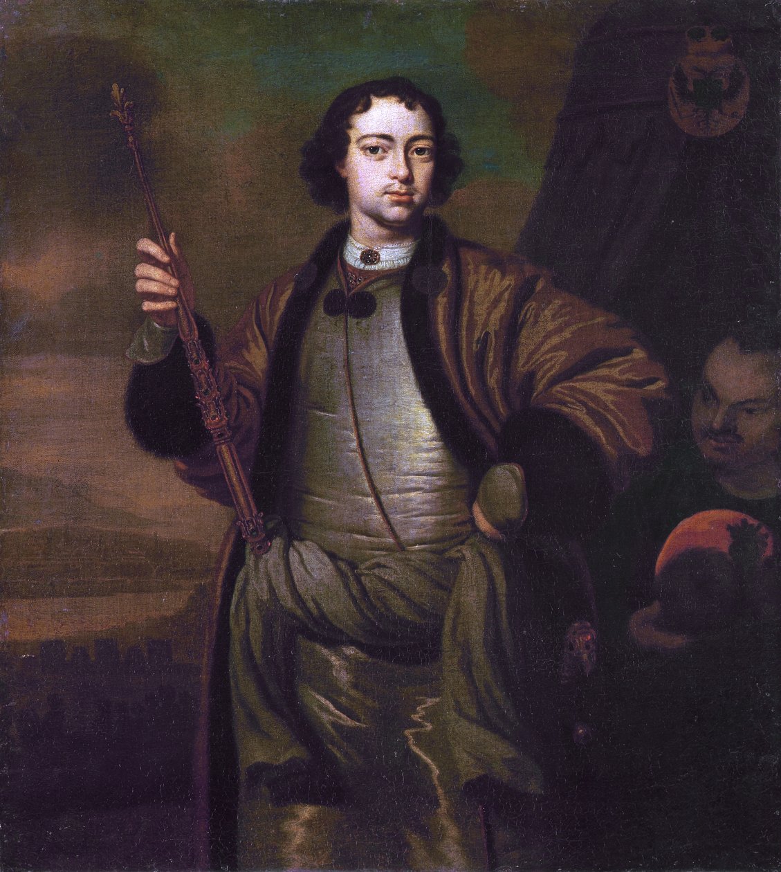 Retrato de Pedro el Grande de Pieter van der Werff