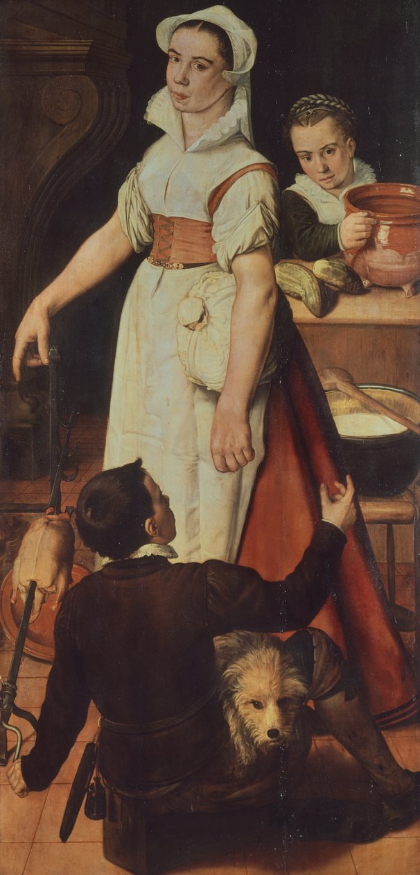 Cocinero, de Pieter Aertsen (1507 o 1508-1575) de Pieter Aertsen